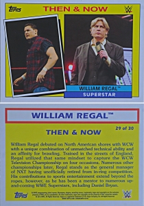 William Regal cards 2015